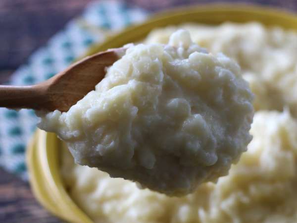 Krémes és egyszerű maniókapüré - Előkészítés lépés 7