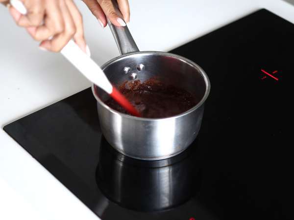 Puha Nega Maluca torta brigadeiro cukormázzal - Előkészítés lépés 6