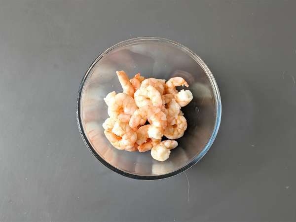 Légben sült garnélarák: könnyű és ízletes recept - Előkészítés lépés 1