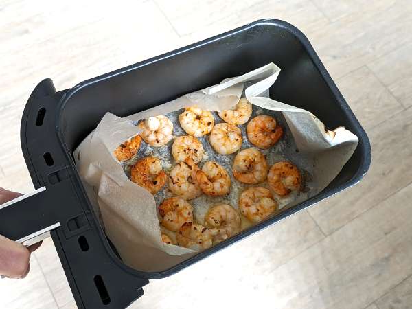 Légben sült garnélarák: könnyű és ízletes recept - Előkészítés lépés 5