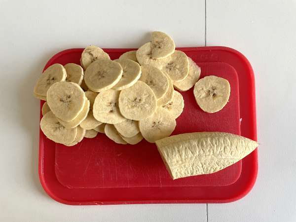 Plantain chips egy légsütőben - Előkészítés lépés 1