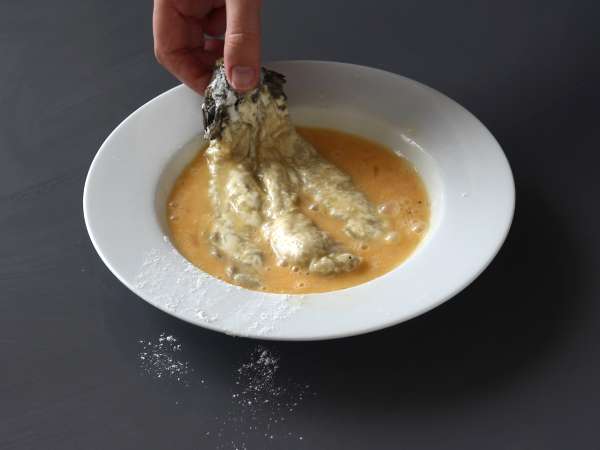 Panírozott padlizsán panko zsemlemorzsával, katsu-stílusú japán curry, de vegetáriánusan - Előkészítés lépés 6