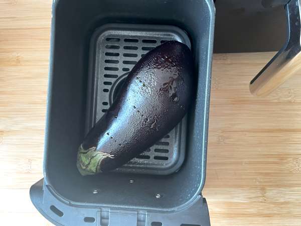 Rántott padlizsán milánói stílusban, de vegetáriánusan - Air Fryer főzés - Előkészítés lépés 2