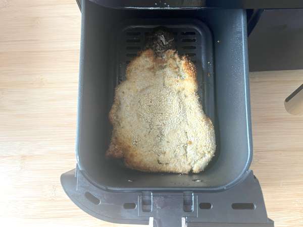Rántott padlizsán milánói stílusban, de vegetáriánusan - Air Fryer főzés - Előkészítés lépés 11