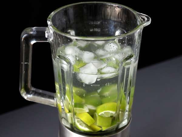 Svájci limonádé sűrített tejjel - Előkészítés lépés 1