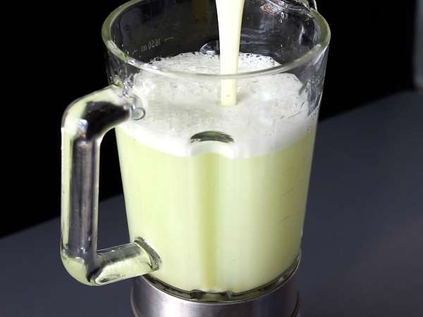 Svájci limonádé sűrített tejjel - Előkészítés lépés 4