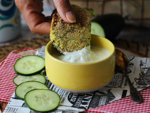 Cukkini és burgonya burger légsütőben - Előkészítés lépés 9