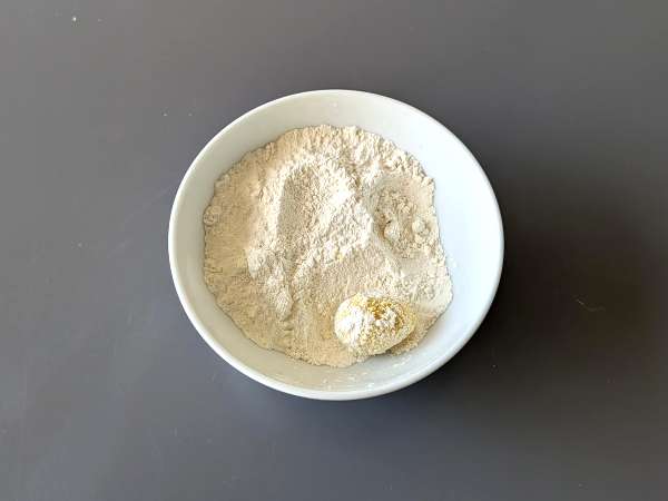 Mozzarelline légsütőben - Előkészítés lépés 3
