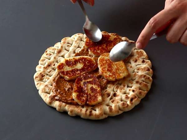 Gyros halloumival, a görög szendvics vegetáriánus változata! - Előkészítés lépés 7