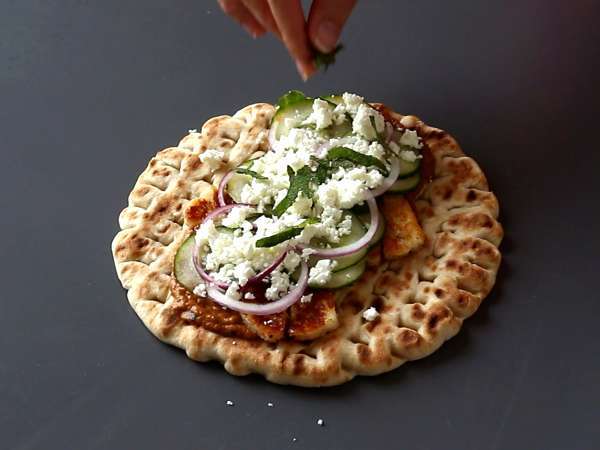 Gyros halloumival, a görög szendvics vegetáriánus változata! - Előkészítés lépés 9