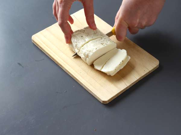Halloumi mézzel grillezve a légfritőzben - Előkészítés lépés 1