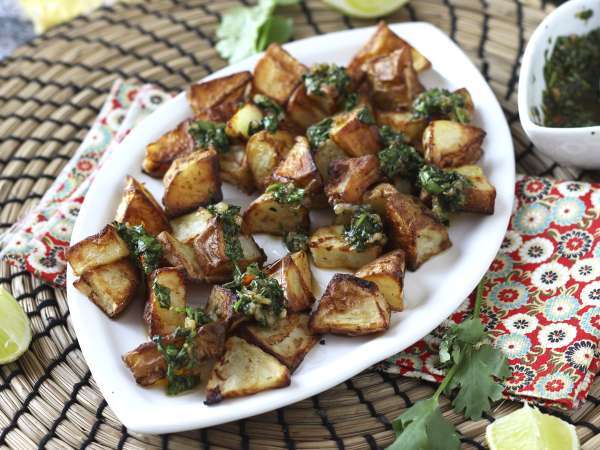 Sült burgonya chimichurrival - Előkészítés lépés 7
