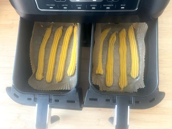 Churros főzött a légfritőzben - Előkészítés lépés 6