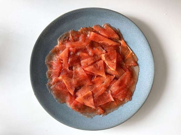Görögdinnye carpaccio: a frissítő nyári előétel - Előkészítés lépés 1