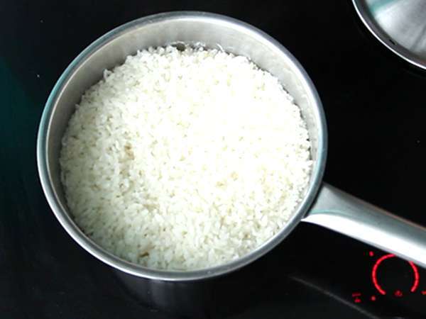 Tonhal onigiri, a kis japán háromszög alakú rizses szendvics - おにぎり - Előkészítés lépés 2
