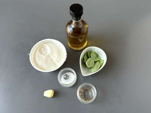 Tészta ricotta krémmel és bazsalikommal - Előkészítés lépés 2