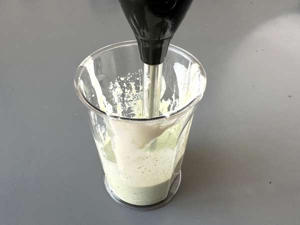 Tészta ricotta krémmel és bazsalikommal - Előkészítés lépés 4