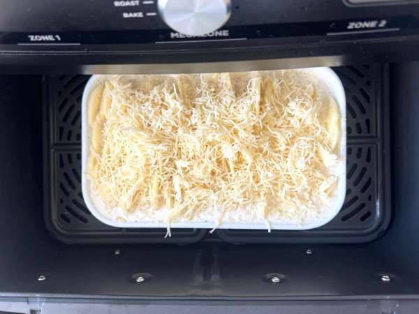 Burgonya gratin Air Fryerrel - Előkészítés lépés 6