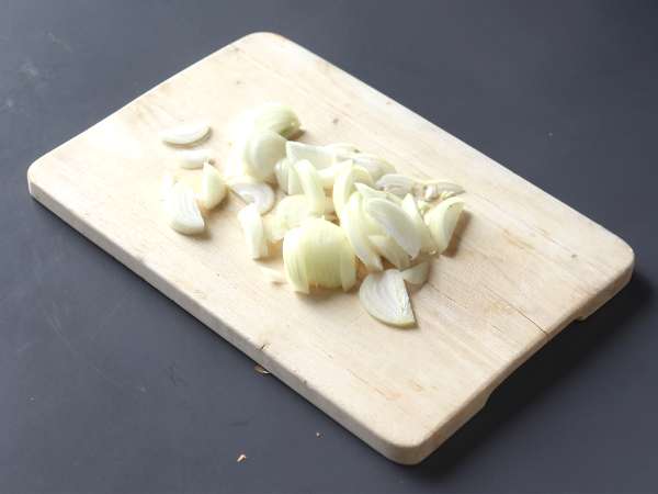 Tartiflette-stílusú töltött sündisznó kenyér - Előkészítés lépés 1