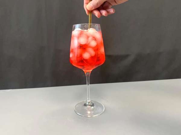 Alkoholmentes martini tonik, a friss, gyümölcsös koktél! - Előkészítés lépés 4