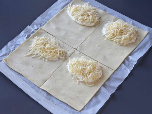 Sajtos leveles tészta: egy szuper egyszerű és finom recept - Előkészítés lépés 4