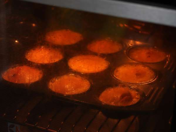 Puha és fűszeres chorizo muffinok - Előkészítés lépés 6