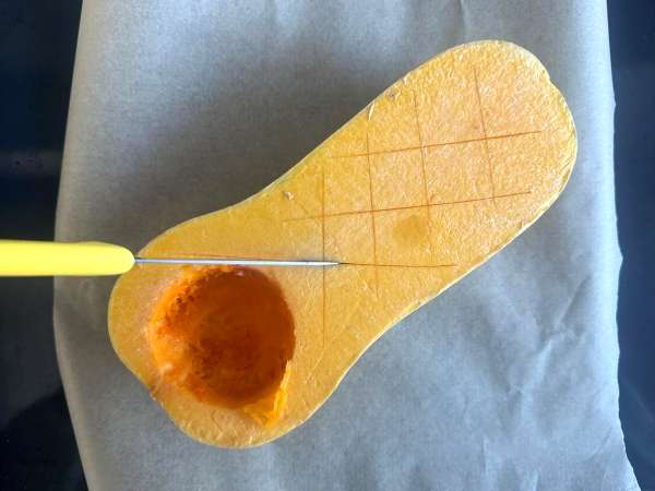 Friss butternut tészta mindössze 2 hozzávalóval - Előkészítés lépés 2
