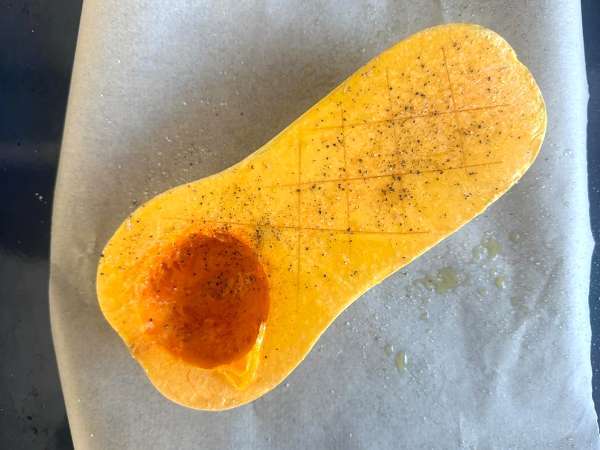 Friss butternut tészta mindössze 2 hozzávalóval - Előkészítés lépés 3
