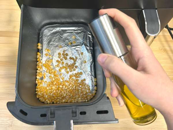 Popcorn a légsütőben, ez lehetséges! - Előkészítés lépés 3