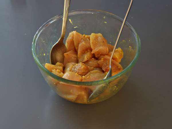 Csirke kebab satay mártással, egy kulináris utazás Ázsiába! - Előkészítés lépés 3