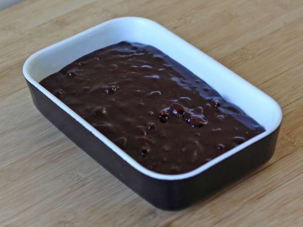 Csokoládé és dió brownie a légsütőben - Előkészítés lépés 6