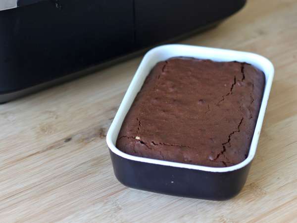 Csokoládé és dió brownie a légsütőben - Előkészítés lépés 8