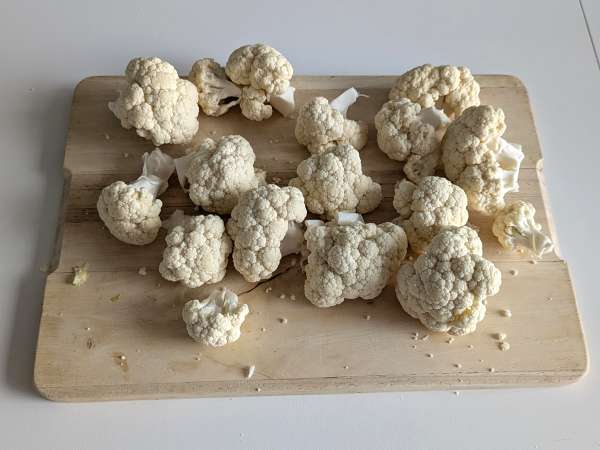 Karfiolos húsgombócok légsütőben: a gazdaságos és vegetáriánus recept - Előkészítés lépés 1