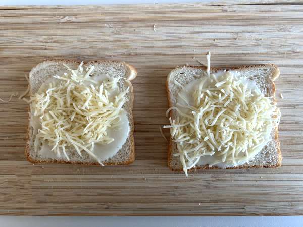 Croque monsieur AirFryerrel - Előkészítés lépés 2