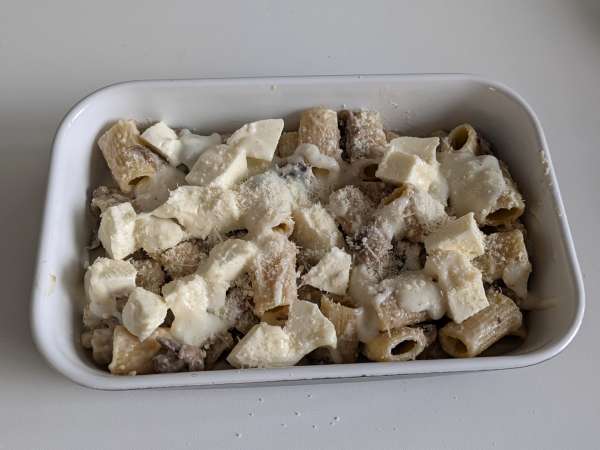 Pasta al forno ai funghi: a tökéletes krémes és zsinóros recept őszre - Előkészítés lépés 8