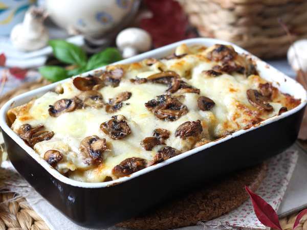 Pasta al forno ai funghi: a tökéletes krémes és zsinóros recept őszre - Előkészítés lépés 10