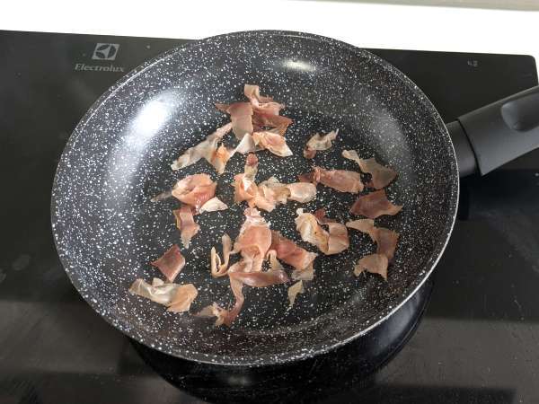 Krémes és ízletes radicchio, bacon és philadelphia rizottó - Előkészítés lépés 6