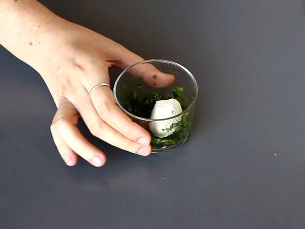 Sajtgolyók aperitifnek - Előkészítés lépés 4