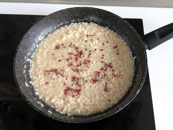 Lime és rózsaszín paprika rizottó: elegáns vegetáriánus recept különleges vacsorákhoz - Előkészítés lépés 5