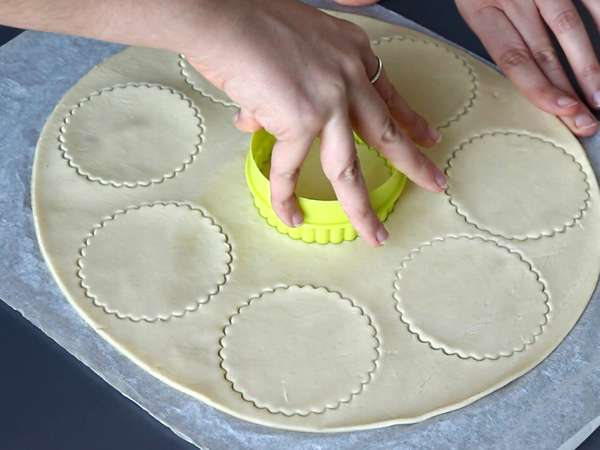 Hagymás lepénykék tatin - Előkészítés lépés 5