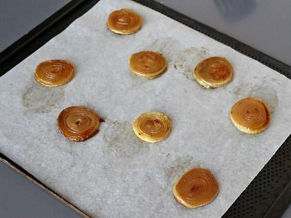 Hagymás lepénykék tatin - Előkészítés lépés 6