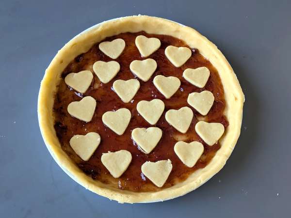 Tortát eperlekvárral: klasszikus muffin tészta recept (szívek is) - Előkészítés lépés 7