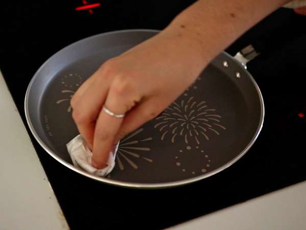 Palacsinta tagliatelle csokoládéval és mogyoróval! - Előkészítés lépés 3