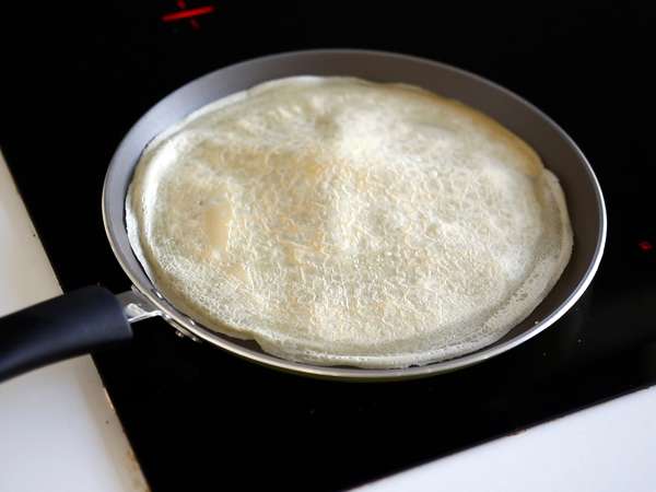 Palacsinta tagliatelle csokoládéval és mogyoróval! - Előkészítés lépés 4