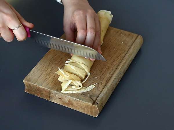 Palacsinta tagliatelle csokoládéval és mogyoróval! - Előkészítés lépés 5