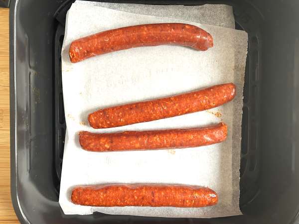Hogyan főzzük a merguez kolbászt airfryerben? - Előkészítés lépés 1