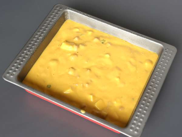 Sós sonkás-fetás brownie sütőtökkel: a tökéletes recept az újrahasznosító leveshez! - Előkészítés lépés 3