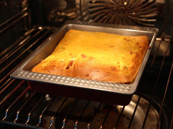 Sós sonkás-fetás brownie sütőtökkel: a tökéletes recept az újrahasznosító leveshez! - Előkészítés lépés 4