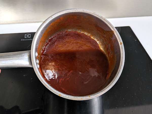 Házi édes-savanyú barbecue stílusú szósz: egyszerű recept, pillanatok alatt elkészül - Előkészítés lépés 5