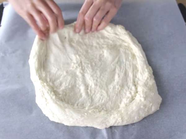 Nedves Margherita pizza - Előkészítés lépés 7